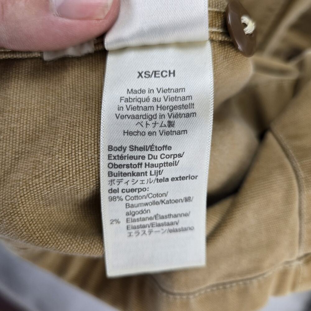 J.Crew Wallace & Barnes Shacket Men's XS ButtonDown Duck Canvas Rugged Outdoor - Picture 8 of 12